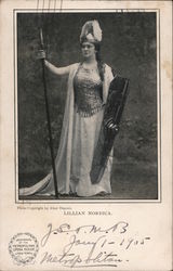 Lillian Nordica -- Souvenir of the Metropolitan Opera House, New York Postcard