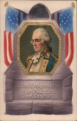 George Washington Headstone Presidents Postcard Postcard Postcard