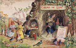 Woodland Cinema Postcard