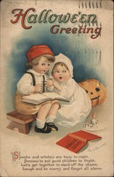 Halloween Greeting Postcard