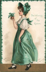 The Wearing of the Green Postcard