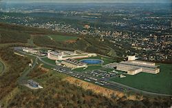 On a Magnificent Mountaintop Site Overlooking the Lehigh Valley Bethlehem, PA Postcard Postcard Postcard