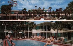 Morelock's San Marina Motel Postcard