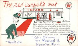 Your Texaco Dealer: Relco Service Postcard