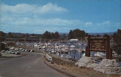 Santa Cruz Harbor California Postcard Postcard Postcard