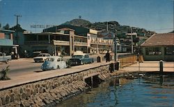 A Bayside Street Scene at Guaymas Sonoro, Mexico Postcard Postcard Postcard