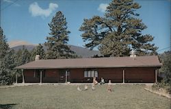 Dining Hall at Rainbow Trail Lutheran Camp Hillside, CO Postcard Postcard Postcard