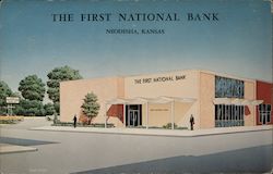 The First National Bank Postcard