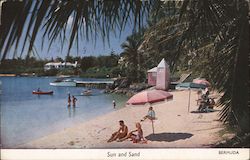 Sun and Sand Bermuda Postcard Postcard Postcard