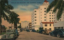 Las Olas Boulevard Postcard