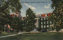 South College, Lafayette College Easton, PA Postcard Postcard Postcard