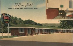 El Rose Motel Postcard