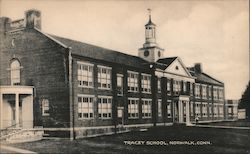 Tracey School Norwalk, CT Postcard Postcard Postcard