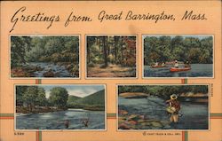 Greetings From Great Barrington Postcard