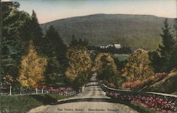 The Valley Road Manchester, VT Postcard Postcard Postcard