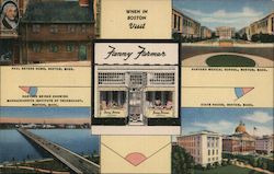 When in Boston visit Fanny Farmer Candy Shops Postcard