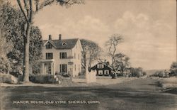 Manor House Postcard