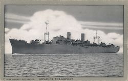 Advance Transport World War II Postcard Postcard Postcard