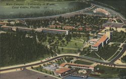 Main Campus, University of Miami Postcard