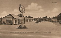 Schutt Motel Bakersfield, CA Postcard Postcard Postcard