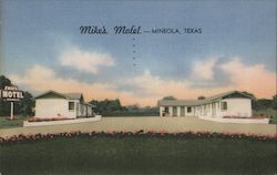 Mike's Motel - Hill Top Motel Postcard