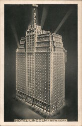 Hotel Lincoln New York, NY Postcard Postcard Postcard