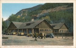 Sylvan Pass Lodge, Cody Road Postcard