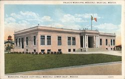 Municipal Palace (City Hall) Mexico Postcard Postcard Postcard