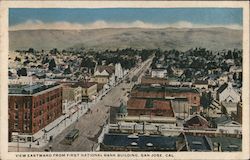 View Eastward from First National Bank Building Postcard