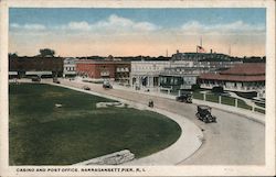 Casino and Post Office Postcard