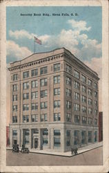 Security Bank Bldg. Postcard