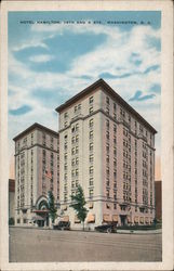 Hotel Hamilton Washington, DC Washington DC Postcard Postcard Postcard