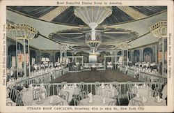 Most Beautiful Dining Room in America Postcard