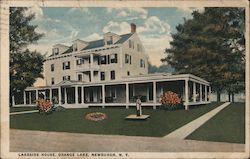 Lakeside House, Orange Lake Postcard