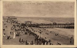 Boardwalk and Fishing Pier Postcard