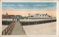 Hackney's Atlantic City, NJ Postcard Postcard Postcard