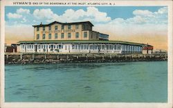 Hyman's End of the Boardwalk at the Inlet Postcard