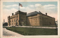 Second Regiment Armory Trenton, NJ Postcard Postcard Postcard