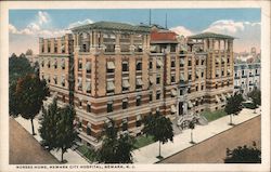 Nurses Home, Newark City Hospital New Jersey Postcard Postcard Postcard