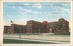 The Strong Memorial Hospital and Medical College, University of Rochester Postcard