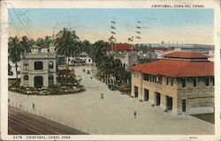 View of Cristobal Panama Postcard Postcard Postcard