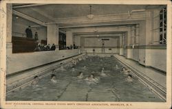 Boys' Natatorium, Central Branch Young Men's Christian Association Brooklyn, NY Postcard Postcard Postcard