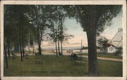 River Front Park Postcard