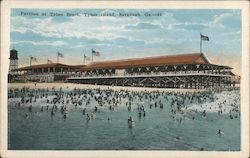 Pavilion at Tybee Beach, Tybee Island Postcard