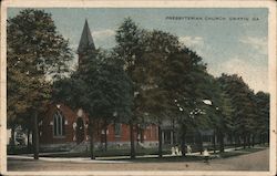 Presbyterian Church Griffin, GA Postcard Postcard Postcard