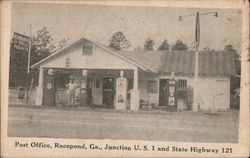 Post Office Racepond, GA Postcard Postcard Postcard