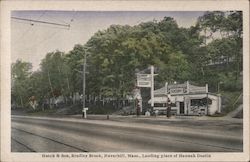 Hutch & Son, Bradley Brook, Landing Place of Hannah Dustin Postcard