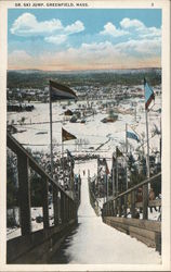 Sr. Ski Jump Postcard