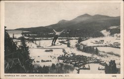 Intervale Ski Jump, Adirondack Mountains Lake Placid, NY Postcard Postcard Postcard