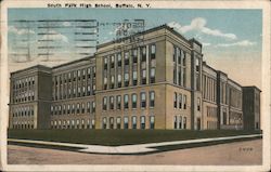 South Park High School Postcard